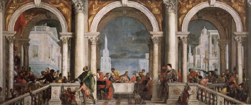 Paolo Veronese Feast in the House of Levi France oil painting art